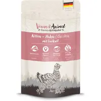 Venandi Animal Økonomipakke Kitten 24 x 125 g - Kylling med lakseolje