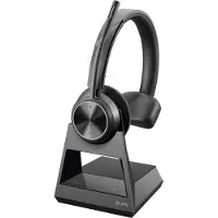 Polycom Poly Savi 7310 Office - Savi 7300 series - hodesett - on-ear - DECT - trådløs - svart