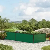 GFP 235x99x39 cm plantekasse, grønn
