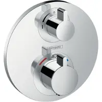 Hansgrohe HG Ecostat S termostat - m/afspærring+omskrifter krom HG nr. 15758