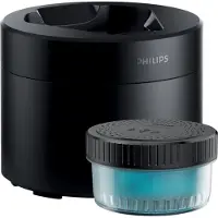 Philips QCP10/01 Quick Clean Pod rengjøringsstasjon for barbermaskiner, svart