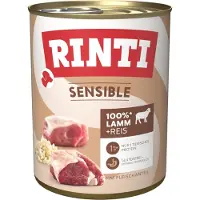 Rinti Økonomipakke Sensible 24 x 800 g - Lam og ris
