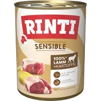 Rinti Økonomipakke Sensible 24 x 800 g - Lam og potet