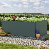 GFP 195x150x77 cm plantekasse, antrasitt