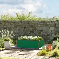 GFP 119x99x39 cm plantekasse, grønn