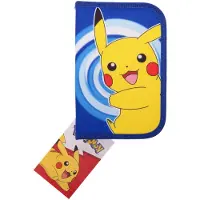 Pokémon Penal m. Innhold - Blå/Gul m. Pikachu - - OneSize - Pennal