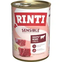 Rinti Sensible 6 x 400 g - Okse & ris