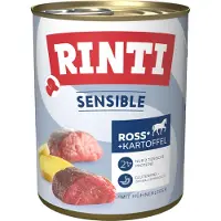Rinti Sensible 6 x 800 g - Hest, kyllinglever & potet
