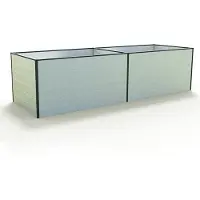 GFP 297x77x77 cm plantekasse, eloksert