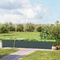 GFP 297x99x39 cm plantekasse, antrasitt