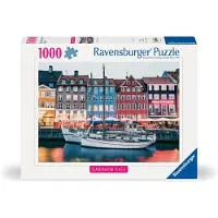 Ravensburger Puslespill - 1000 Brikker - Copenhagen Denmark - - OneSize - Puslespill