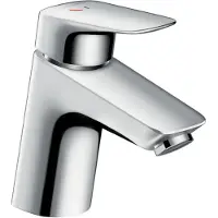 Hansgrohe HG Logis 70 HV-armatur krom - med løft-op ventil. Vandforbrug 5 l/min. HG nr. 71070