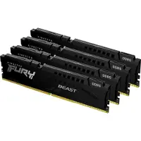 Kingston Fury Beast Kf560c40bbk4-64 64gb 4x16gb Ddr5 6000mhz Ram-minne