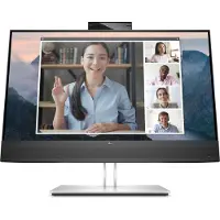 HP E24mv G4 Conferencing Monitor - E-Series - LED-skjerm - 24" - 1920 x 1080 Full HD (1080p) @ 60 Hz - IPS - 250 cd/m² - 1000:1 - 5 ms - HDMI, VGA,...