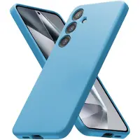 Crong Veske Farget deksel Samsung Galaxy S24 blå