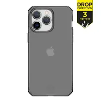 Itskins SPECTRUM R Clear - Baksidedeksel for mobiltelefon - røyk - for Apple iPhone 14 Pro Max
