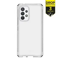 Itskins Spectrum Clear - Baksidedeksel for mobiltelefon - antimikrobielt - termoplast-polyuretan (TPU), DuPont gel - gjennomsiktig - for Samsung Galaxy A53 5G