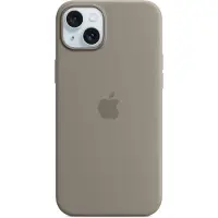Apple iPhone 15 Plus Silicone Case with MagSafe - Clay