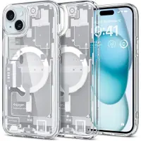 Spigen Ultra Hybrid MagSafe - zero one white - iPhone 15 Plus