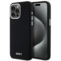 DKNY Dkhmp15xsmchlk Iphone 15 Pro Max 6.7 Liquid Silicone Small Telefondeksel