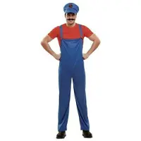 MOM Super Rørlegger Nettverk Kostyme