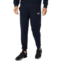 EA7 for man. 8NPP66_PJVRZ Core Identity trousers in navy cotton (XXL), Casual, Sport, Multisport