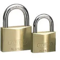 ABUS 65/40 KD, Tradisjonell, Nøkkellås, Bruk flere nøkler, Messing, Messing, Stål