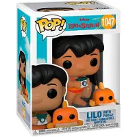 Funko POP! - Pop! Disney: Lilo & Stitch - Lilo W/ Pudge 10cm - Figur