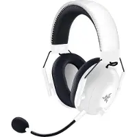 Razer BlackShark V2 PRO - Hodesett - full størrelse - Bluetooth / 2,4 GHz radiofrekvens - trådløs - USB-C - lydisolerende - hvit