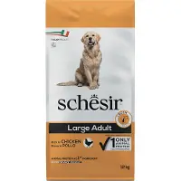 Schesir Dog Large Adult med kylling - Økonomipakke: 2 x 12 kg