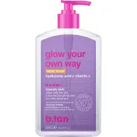 B.tan Glow Your Own Way Next Level Transparent selvbruningsgel 473 ml
