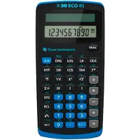 Texas Instruments Ti 30 Eco Rs Kalkulator