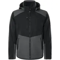 Fristads Softshelljakke fôret 4060 CFJ Svart/grå M