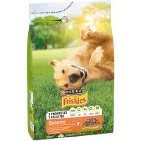 Friskies Purina Balance hund med kylling, storfekjøtt og grønnsaker - 3 kg
