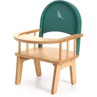 Djeco Dukketilbehør - Tre - Spisestuestol - - OneSize - Dukketilbehør