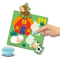 SES Creative - Min første - Hvor dyrene bor - - OneSize - Kreativt leker