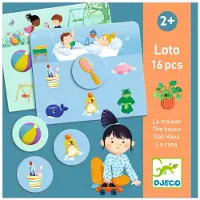 Djeco Banko - 35 Deler - Huset - - OneSize - Spill