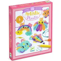 Djeco Kreativt leker - 5 stk. - Kawaii Nøkkelring - - OneSize - Kreativt leker