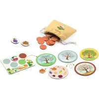 Djeco Bilde Lotto - Cool Skole - Vegeto Mondo - - OneSize - Spill