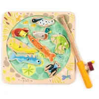Tender Leaf Toys Treleker - Fiskedam - - OneSize - Magnetisk leketøy