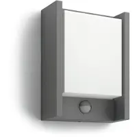 Philips LED-vegglampe Arbour UE, sensor, 2 700 K