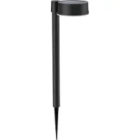 Philips LED solcellelampe med jordspyd Vynce, Ø hode 11,2 cm