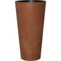 Prosperplast 27l Tubus Slim Corten Collection 30x30x57.2 Cm Blomsterpotte
