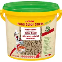 Sera Pond Color Sticks 3.800 ml, granulat - fargeforbedrende mat for damfisk