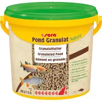 Sera Pond Granulat, Damfisk, Tørr fiskemat, Pellet, Vitamin A, Vitamin B1, Vitamin B2, Vitamin C, Vitamin D3, Vitamin E, Stor, Medium, 32,1%