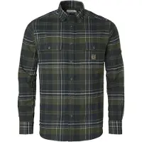 Chevalier Heron Flannel Shirt Men Evergreen Checked XL