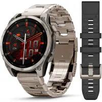Garmin Fenix 8, 3,56 cm (1.4"), AMOLED, Berøringsskjerm, 32 GB, GPS, 73 g