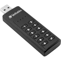 Verbatim Keypad Secure 64gb Usb 3.0 Minnepinne
