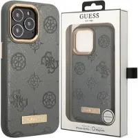 GUESS GUHMP13XSAPSTG iPhone 13 Pro Max 6,7" grå/grå hardcase Peony Logo Plate MagSafe