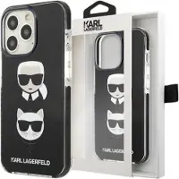 Karl Lagerfeld Karl&Choupette Head Case for iPhone 13 Pro / iPhone 13 - Svart